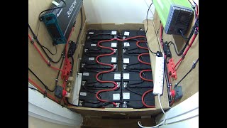 Battery Bank 1300Ah For My 12v House Electric [upl. by Sibelle]