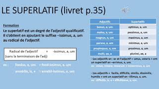 Cours Le comparatif et le superlatif de supériorité [upl. by Marucci]