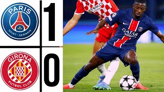 PSG vs Girona10 Highlights Champions League 202425 Nuno Mendes Goal amp Paulo Gazzaniga Own Goal [upl. by Primavera]