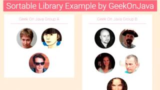 Create Drag and Drop List Using Sortable Javascript Library [upl. by Hniht282]