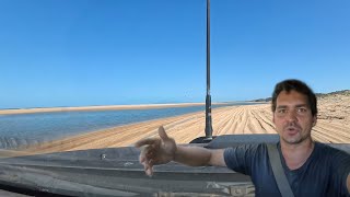 Living off grid in rooftop tent Alva beach amp FREE Rest Stop North QLD Australia [upl. by Aileno234]