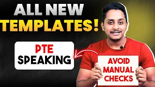 PTE Speaking All New Templates Avoid Manual Checks [upl. by Flatto807]