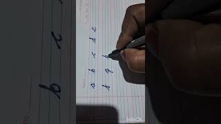 Small cursive letters handwriting a to z [upl. by Ssur]