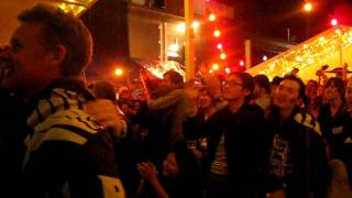 Crowd Reaction to All Blacks winning RWC 2011 [upl. by Bridges]