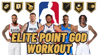 Elite NBA Point quotGODquot Guard Workout  Ball Handling amp Passing Drills To Become High IQ Point Guard [upl. by Yenruogis]