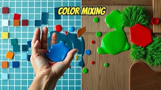 Mixing ALL COLORS Together  Epic Color Experiment [upl. by Elyak452]