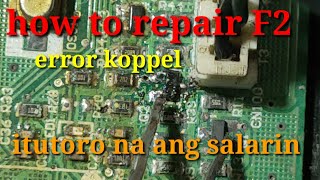 how to repair F2 error koppel inverter airconditioning [upl. by Orferd]