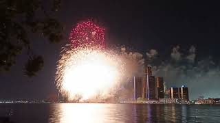 Detroit Ford Fireworks 2024 3 [upl. by Tammie]