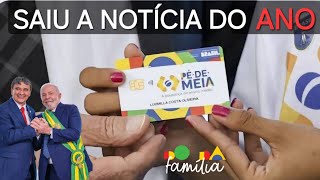 SAIU A NOTÍCIA DO ANO BOLSA FAMÍLIA  AMPLIAÇÃO DO PÉDEMEIA  EMPRÉSTIMO ACREDITA  13º LIBERADO [upl. by Princess398]