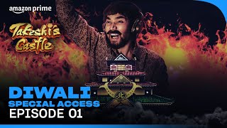 Diwali Special Access Takeshi’s Castle  Episode 1  BBKiVines  Prime Video India [upl. by Ynnus791]