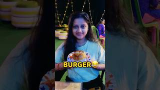 Aalu Bechara Burger😂😂 shorts vlog minivlog burger trending [upl. by Adiehsar]