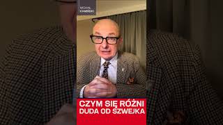 Michał Kamiński Czym się różni Duda od Szwejka [upl. by Schrick120]