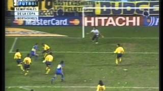 Boca 4 America 1 Copa Libertadores 2000 Los goles [upl. by Dex]