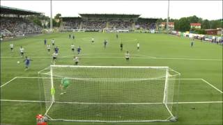 Hønefoss 3  2 Haugesund Gol de Heiner Mora para Hønefoss wwweverardoherreracom [upl. by Arak]