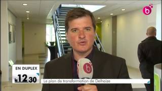 Restructuration chez Delhaize Belgique [upl. by Faden]