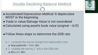 DEPRECIATION AND METHODS OF DEPRECIATION FINANCIAL ACCOUNTING BY LARSON AND SOHAIL AFZAL [upl. by Chevy34]