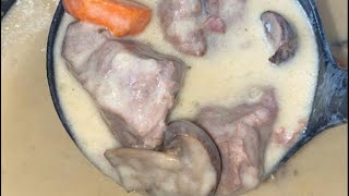 BLANQUETTE DE VEAU SANS GLUTEN FARINE AU CHOIX  SAMIRA GOURMANDISE [upl. by Orville]