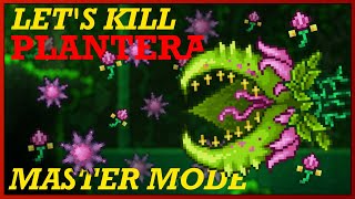 How to EASILY Beat MASTER MODE Plantera in Terraria 14 [upl. by Rebmat491]