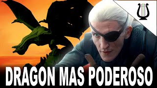 La VERDADERA Historia de Vaghar el Dragon mas Poderoso y Aemond  House of Dragon [upl. by Kcire]