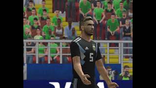 Fifa Mundial 2018 con ARGENTINA en PES 6 [upl. by Jacie961]