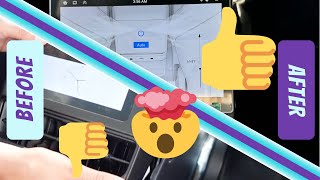 Hansshow Rear Entertainment Screen Android Carplay Apps and more  Install [upl. by Nyleahcim]