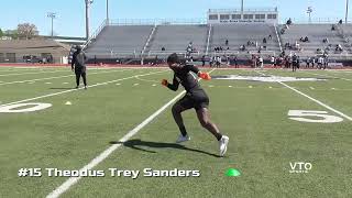 Theodus Trey Sanders  LB  31823  Full Scout Video [upl. by Sankaran]