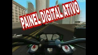 PARTE 1 TUTORIAL GTA SAN ZMODELER COMO ADAPTAR UMA MOTO AO PAINEL DIGITAL ATIVO VEHFUNCS [upl. by Satsok]