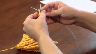 A Tutorial on Daisy Stitch Knitting  Advanced Knitting Stitches [upl. by Dav]