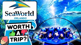 SeaWorld Orlando FULL TOUR amp REVIEW  TIPS [upl. by Aissatsana787]