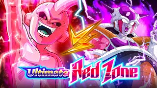 FRIEZA DECIMATES KID BUU HOW TO BEAT RED ZONE KID BUU WITH AGL FIRST FORM FRIEZA Dokkan Battle [upl. by Garlan778]