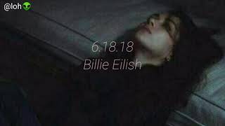 061818  Billie Eilish tradução [upl. by Aerdnak]