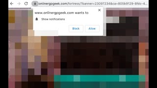 Onlinergpgeekcom online game popup ads  how to remove [upl. by Willin168]