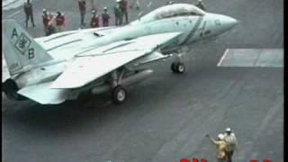 Tomcat in action sulla portaerei Uss America CV 66 [upl. by Olivia]