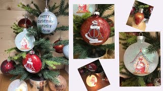 Decorating Christmas Baubles [upl. by Sancha]