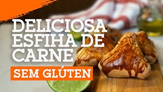 Esfiha de Carne Deliciosa Sem Glúten e Sem Leite Receita Fácil e Saudável [upl. by Garda]