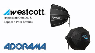 Westcott 59quot Zeppelin Para Softbox  Rapid Box Octa XL Product Overview with Ruth Medjber [upl. by Aronael150]