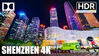 China Never Shown in Western Media  Walking in Shenzhen at Night｜4K HDR [upl. by Hada583]