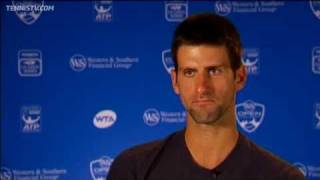 Djokovic Beats Stepanek At Western amp Southern Open [upl. by Arturo]