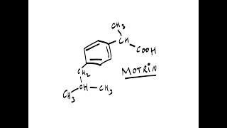 Easy Organic Synthesis of Motrin pain medication [upl. by Elyrpa]