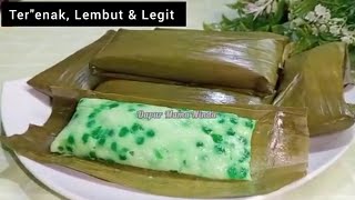 TERENAK LEMBUT amp LEGIT ‼️ RESEP NAGASARI SAGU MUTIARA DAUN PISANG  DapurMamaNinda [upl. by Saidee]