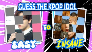 Guess the Kpop idol by partial feature❓ Quiz 👸 kpop kpopgame [upl. by Urias]