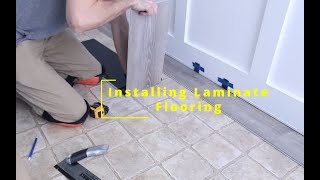 How To Quickly Install Laminate Flooring Like A Pro [upl. by Kelli613]