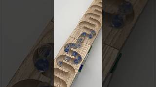 Marble Run With Wave Slopemarblerun marblerunrace asmr [upl. by Lissner]