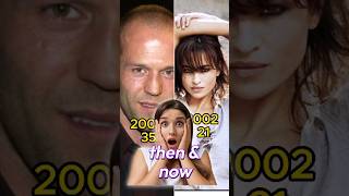 Transporter 1 2002 starcast Then and now jasonstatham boomchallenge [upl. by Robet640]