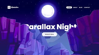 Parallax Scrolling Website using Elementor No Coding 🔥 [upl. by Sarina]