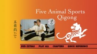 Five Animal Sports Qigong YMAA 5 animal frolics Dr Yang JwingMing  Chi Kung [upl. by Laeria]