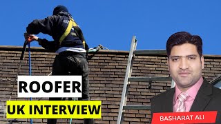 Roofer job interview Preparation for UK Skilled Worker Visa [upl. by Peyton827]