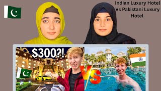 Indian Luxury Hotel Vs Pakistani Luxury Hotel Reaction  Foreigner Exposed PakistansTop 5Star Hotel [upl. by Salomie]