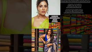 samyukta menon mangalya shopping mall grand opening  narsingi main road samyuktamenonTollywood [upl. by Serrell]