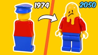 the EVOLUTION of LEGO MINIFIGURES… [upl. by Anitsirhcairam]